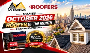 NY Roofing Roofer of the Month Award.